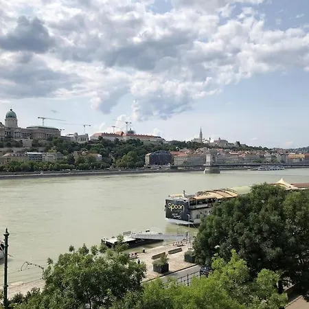 Baroque Danube Panorama Red Budapest