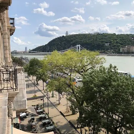Baroque Danube Panorama Red Budapešť